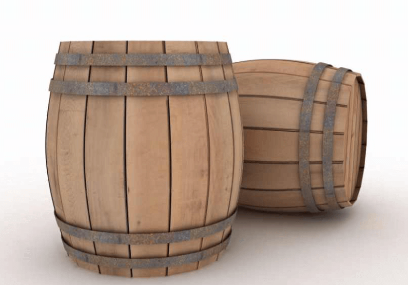 Structure of Oak Barrels