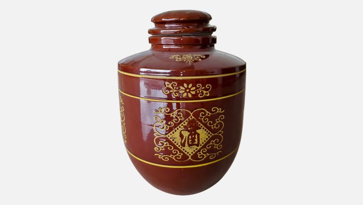 Shunfa 50L Glazed Clay Wine Jars