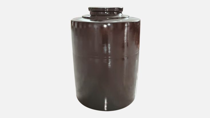 Shunfa 25L Glazed Clay Wine Jar