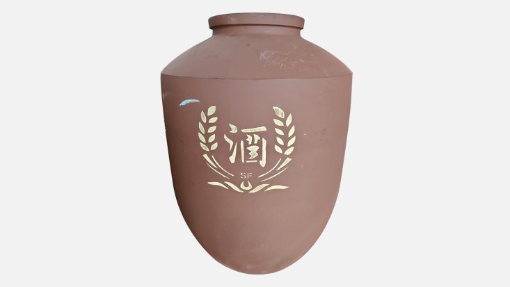 Shunfa 250L Unglazed Clay Wine Jar