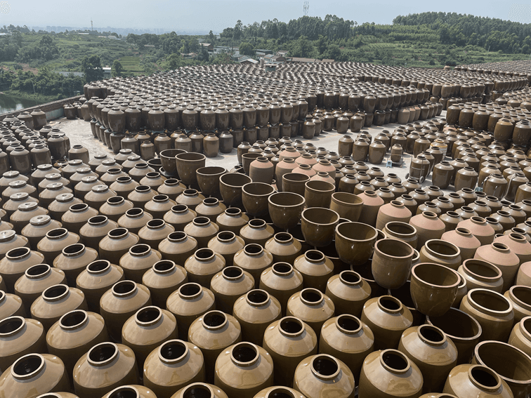 Clay pots purchased by partners