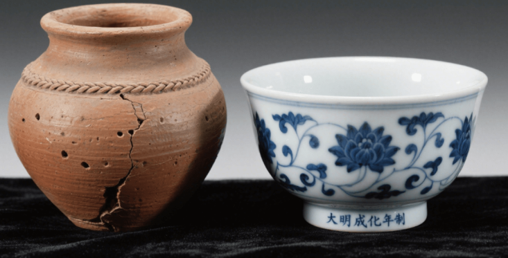 Terracotta Clay Pots and Porcelain