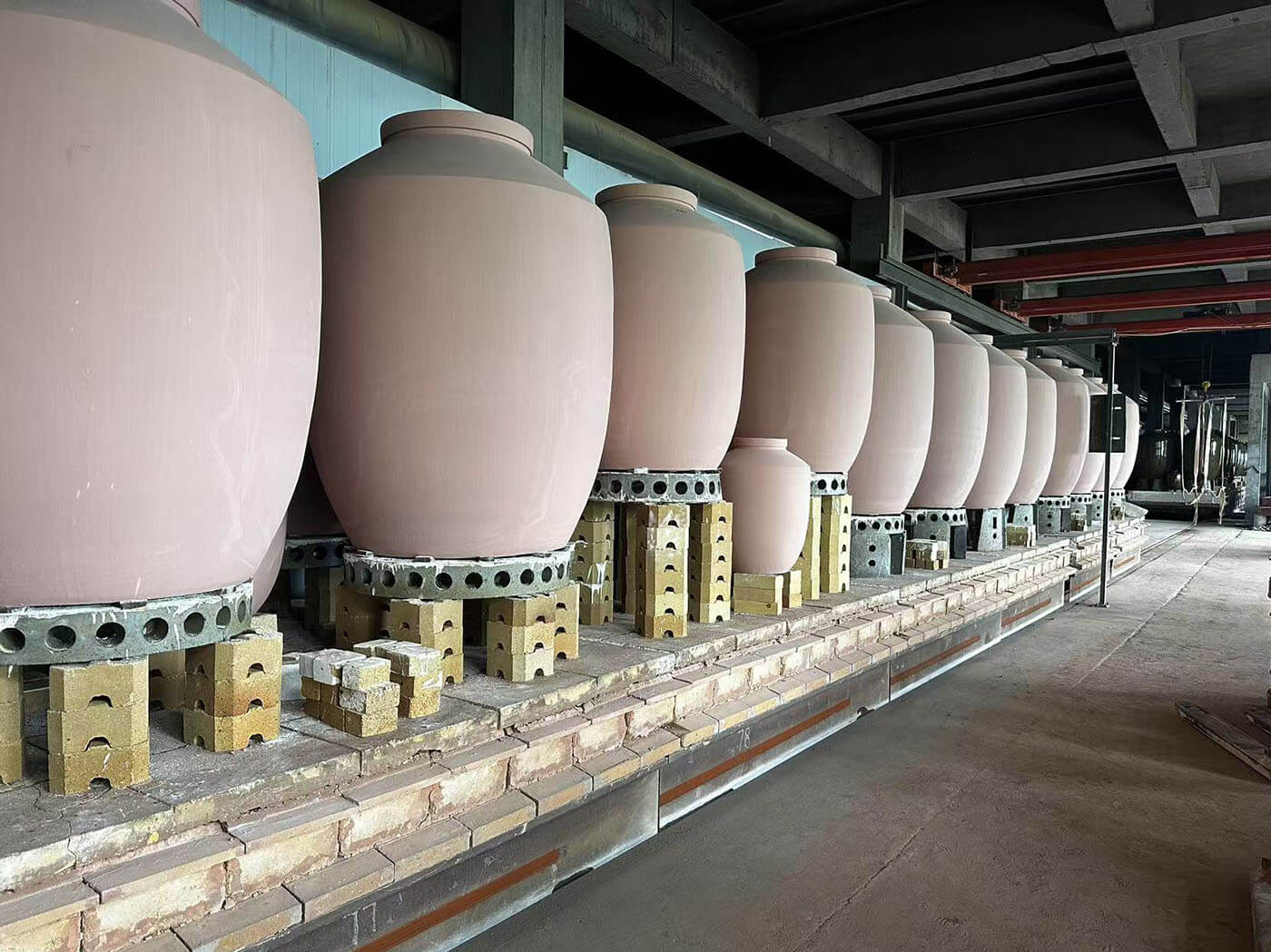 Tunnel Kiln Firing