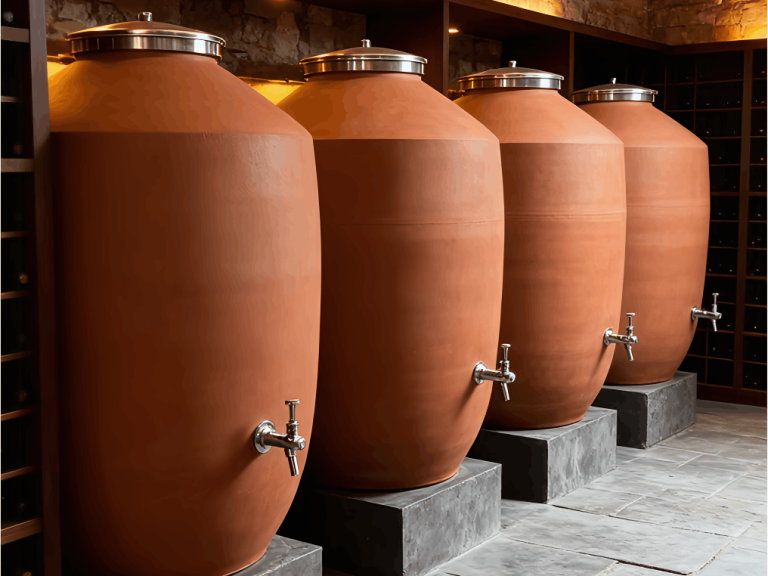 amphora for wine making